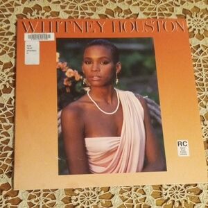 Whitney Houston Vinyl Record - Orange Cover